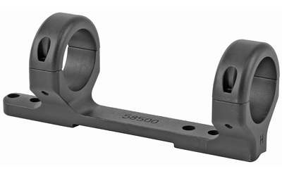 Black metal dual ring mounting bracket
