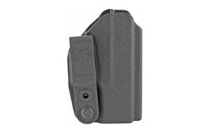 Black Kydex concealed carry holster with clip