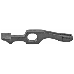 Gray metal railroad spike puller tool