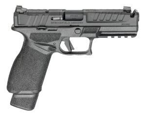 Springfield Echelon 4.5F Comp Handgun 9mm Luger 17rd(1)& 20rd(1) Magazines 4.5" Barrel U-Notch Sights Black