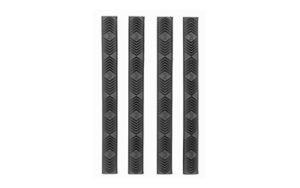ERGO 4-Slot M-LOK WedgeLok Rail Cover (4PK) - Black