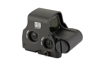 Black holographic weapon sight optic device