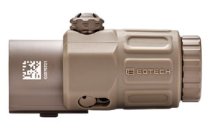 Tan EOTech holographic sight side view