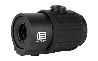Black EOTech rifle scope magnifier