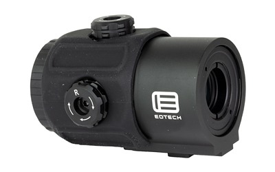 EOTech rifle scope magnifier on white background