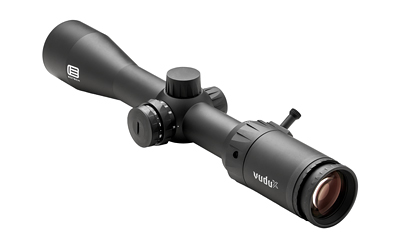 Black Vudu rifle scope on white background