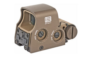 Tan EOTech holographic weapon sight