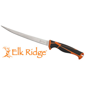 Elk Ridge fillet knife with orange handle