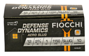 Fiocchi Aero Low Recoil Rifled Slug 12 ga 2 3/4 1 oz - 10/box