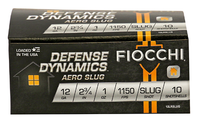 Fiocchi Aero Low Recoil Rifled Slug 12 ga 2 3/4 1 oz - 10/box