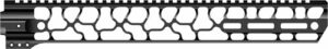 Stylized black and white abstract keyboard layout