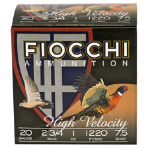 Fiocchi High Velocity Ammunition Box