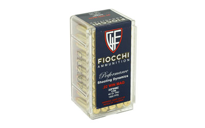 Fiocchi 9mm Luger ammunition box with cartridges