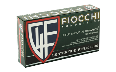 Fiocchi Field Dynamics Rifle Ammunition .308 Win. 165 gr PSP 2700 fps 20/ct - Image 2