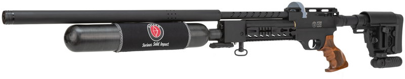 HATSAN FACTOR SNIPER LONG 25 - PCP RIFLE 19RD MAGAZINE BLACK - Image 2