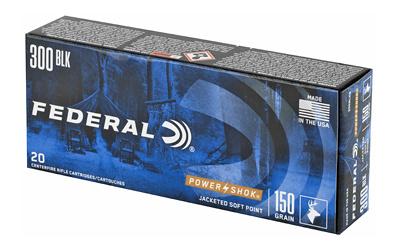 Federal 300 BLK 150-grain ammunition box