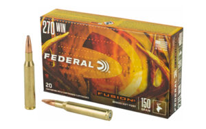 Federal Fusion .270 Win 150 grain ammunition box