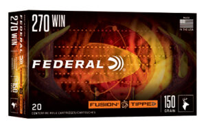 Federal Fusion Tipped 270 Win 150 grain ammo