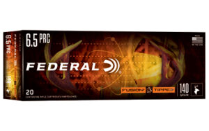 Federal 6.5 PRC Fusion Tipped ammunition box