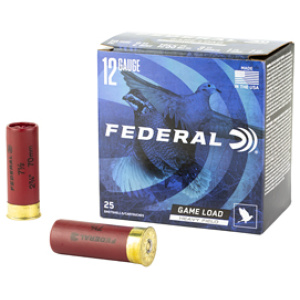 12-gauge shotgun shells and Federal ammo box