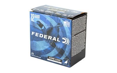 Federal 12 gauge game load ammunition box
