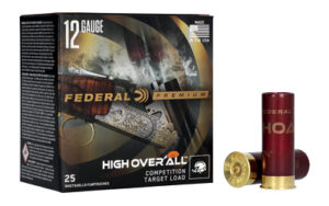 Federal High Over All Shotshells 12ga 2-3/4" 1oz 1250 fps #8 25/ct