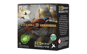 Federal Premium Hi-Bird Bismuth 12 gauge shotgun shells box