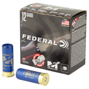 Federal 12 gauge shotgun shells and box.
