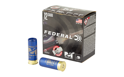 Federal 12 gauge shotgun shells and box.