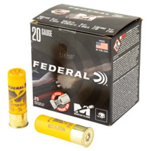 Federal Master Class Shotshells 20ga 2-3/4" 7/8oz 1250fps #7.5 25/ct