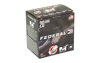 Federal Master Class Shotshells 20ga 2-3/4" 7/8oz 1250fps #7.5 25/ct - Image 2