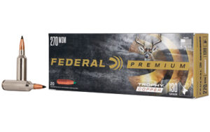 Federal Premium 270 WSM Trophy Copper ammo box