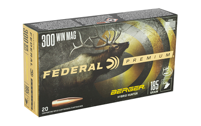 Federal Premium 300 Win Mag ammunition box