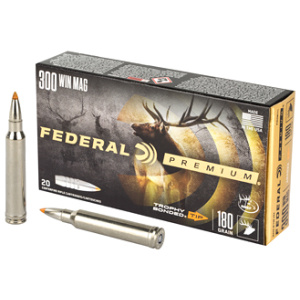 Federal Premium .300 Win Mag ammunition and cartridges
