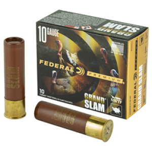 Federal Grand Slam Shotshells 10 ga 3-1/2" 2 oz 1200 fps 5 10/rd