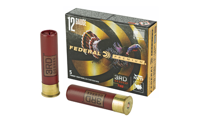 Federal 3rd Degree Shotshell 12ga 3-1/2 2oz 1250 fps #5/#6 & #7 5/ct
