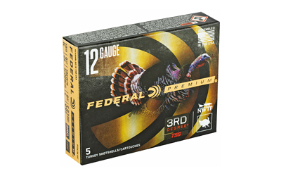 Federal 3rd Degree Shotshell 12ga 3-1/2 2oz 1250 fps #5/#6 & #7 5/ct - Image 2