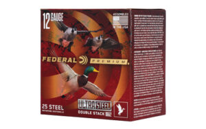 Federal Premium 12 gauge steel shotgun shells box