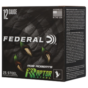 Federal Ron Roberts Raptor Steel Shotshells 12ga 3" 1-3/8oz 1400 fps #3 25/ct