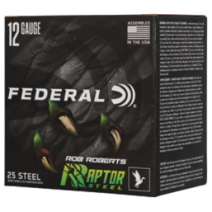 Federal Ron Roberts Raptor Steel Shotshells 12ga 3" 1-3/8oz 1400 fps #3 25/ct