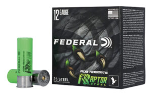 Federal Rob Roberts Raptor Steel Shotshells 12ga 3" 1-3/8oz 1400 fps #4 25/ct