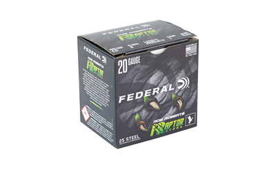 FED RAPTOR STEEL 20GA 3" 1OZ #4 25 - Image 2