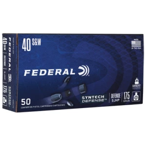 FED SYN DEF 40 S&W 175GR SJHP 50/500