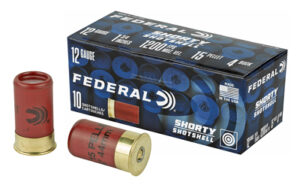 Federal Mini Shotshell 12ga 1-3/4" 4 Buckshot 10/ct