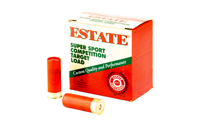 Box of Estate shotgun shells with two cartridges