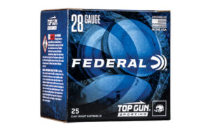 Federal 28 Gauge Top Gun shotshells box