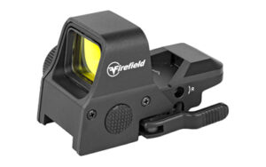 Firefield reflex sight with yellow lens