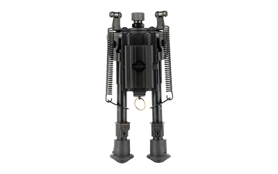 Black industrial mechanical device with twin springs