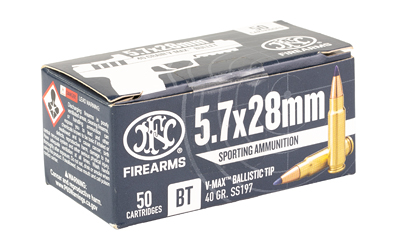 FN 5.7X28 40GR V-MAX SS197SR - 50RD 10BX/CS - Image 2