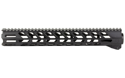 Black AR-15 handguard with M-LOK slots